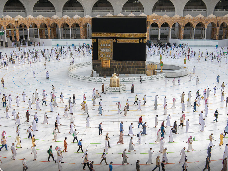 حجاج بيت الله يودعون المشاعر المقدسة بالدموع في ظل اجراءات احترازية مكثفة